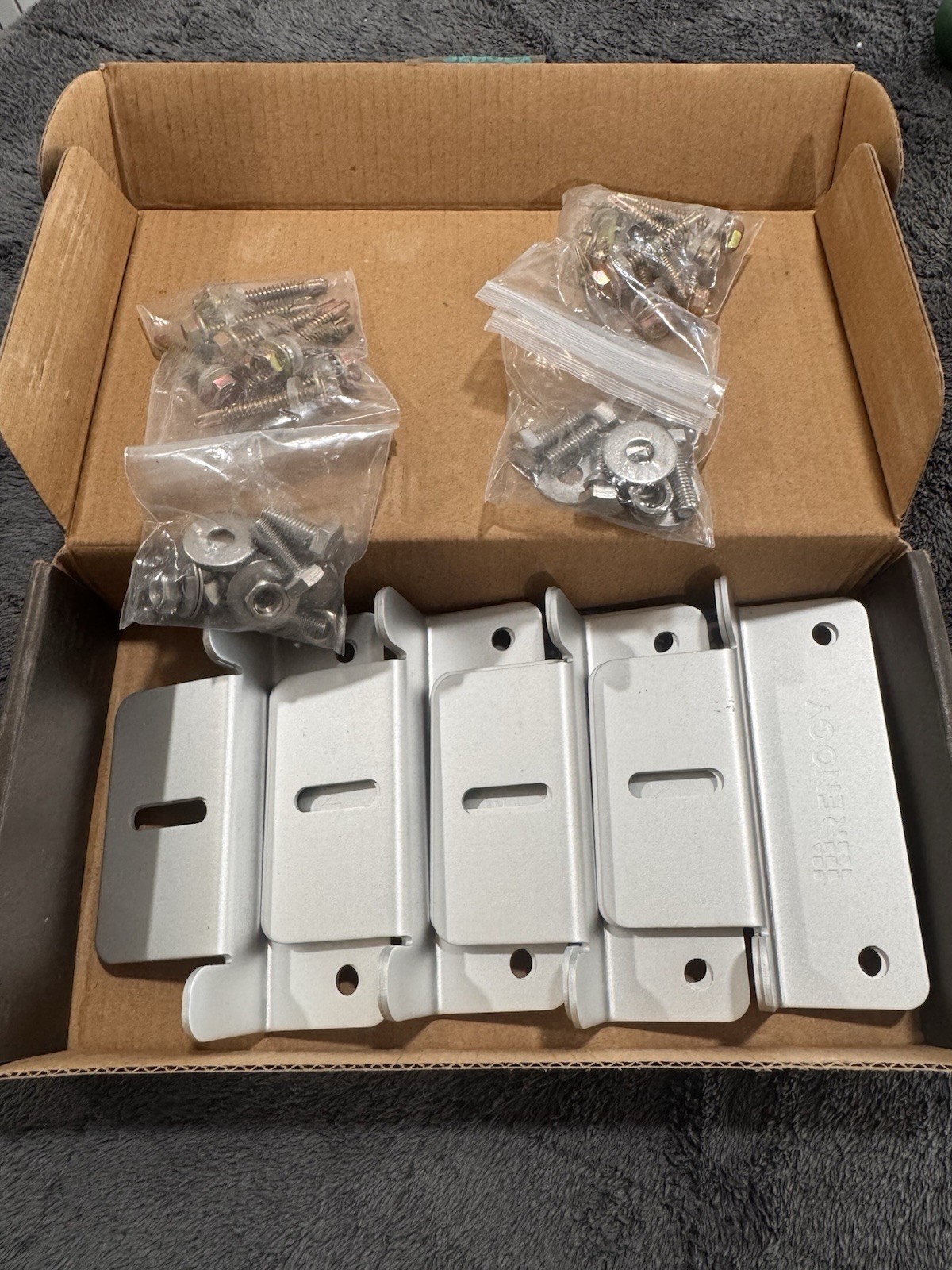 Renogy MTS-ZB Solar Panel Mounting Z Bracket Support 2-SETS for Roof RV Boat