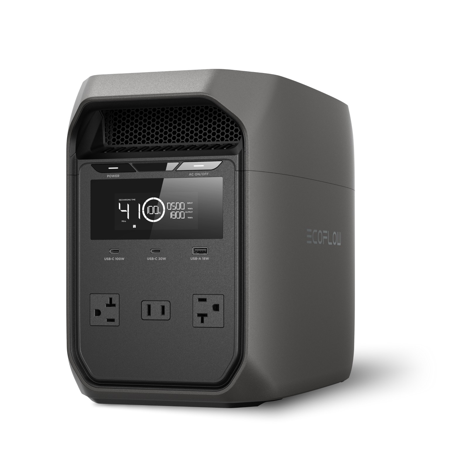 EcoFlow DELTA 3 Classic 1024Wh Portable Power Station with 220W Solar Panel