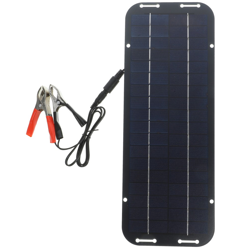 30W Watt 12V Mono Solar Panel Trickle Charger Kit Maintainer Car Boat Waterproof