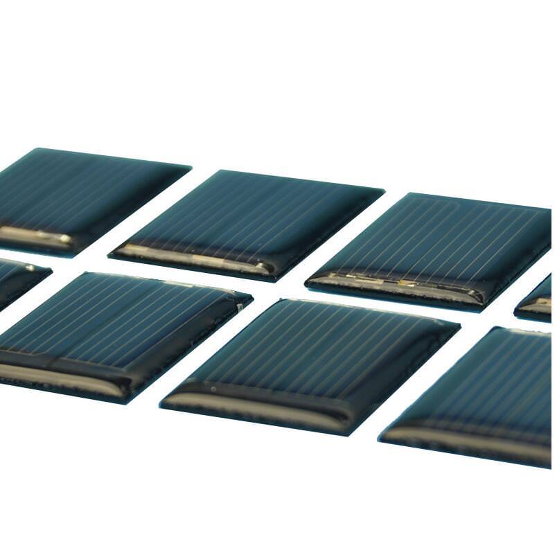 50PCS 1V 85 Sloar Panel 30*25MM DIY Home/Garden Portable Small Poly Cell KR