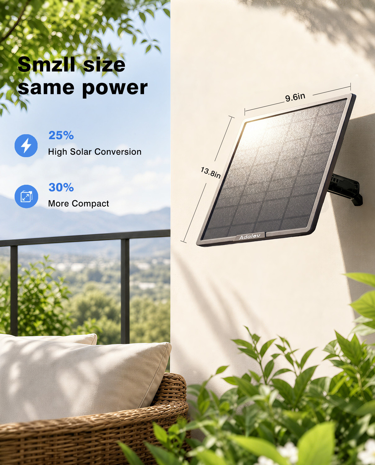 25000mAh Solar Panel with Battery 20W USB IP65 Waterproof Solar Charger fr CCTV