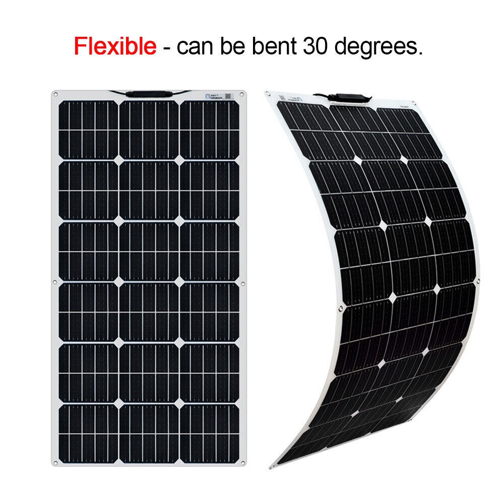 150 Watts Solar Panel Kit 12V Battery Charger with Controller Caravan Boat