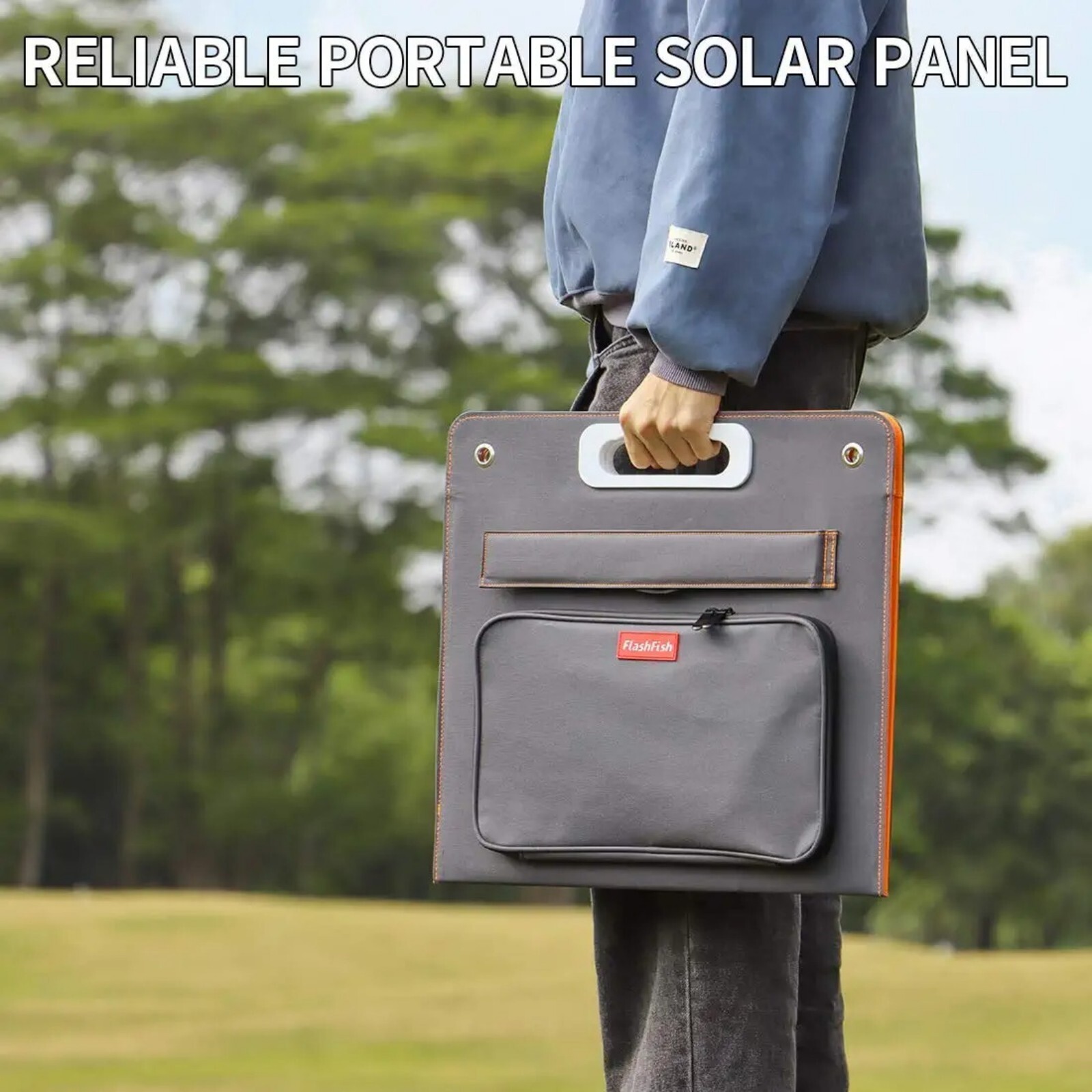 Flashfish 300W Portable Power Station Solar Generator With/Without Solar Panel