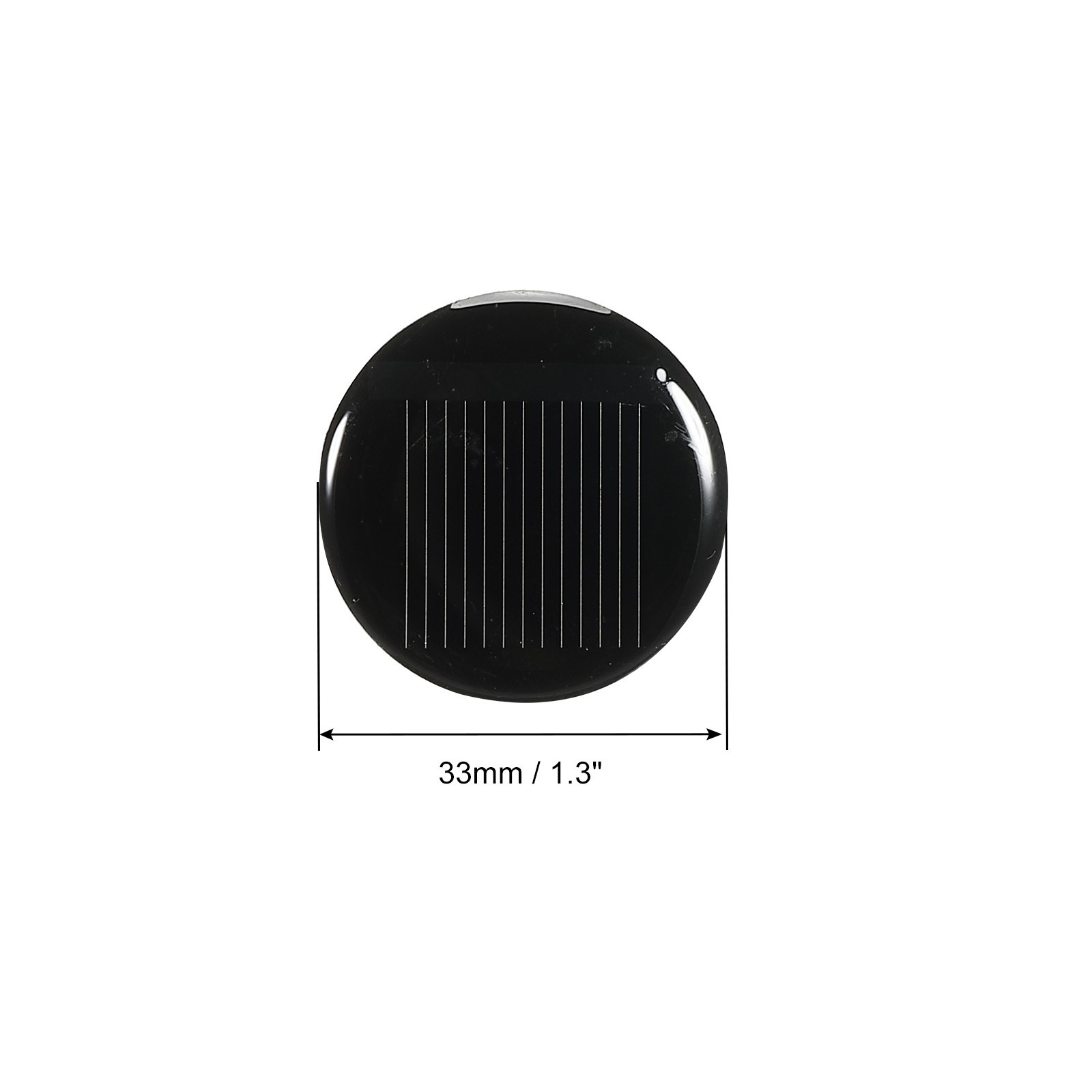 10 x Mini Solar Panel Cell 0.5V 140mA 0.07W 32mm for DIY Project