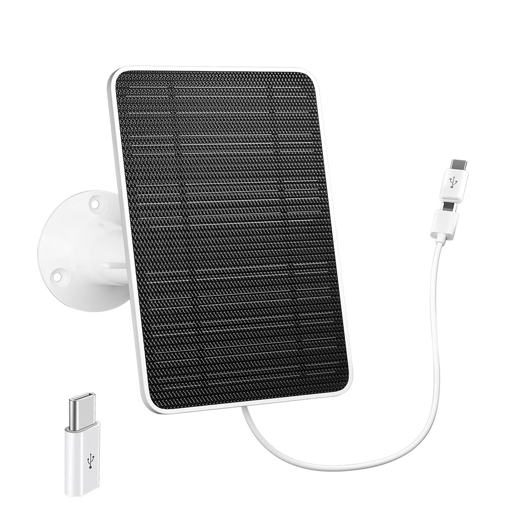 4W Outdoor Solar Panel for USB Power CCTV Camera Security Cam Battery Charger 5V