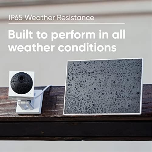 Wyze Solar Panel – Compatible With Wyze Cam Outdoor V1/v2 And Battery