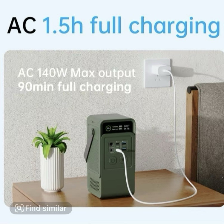 Portable Power Station 60000Mah Outdoor 192wh Battery Powered