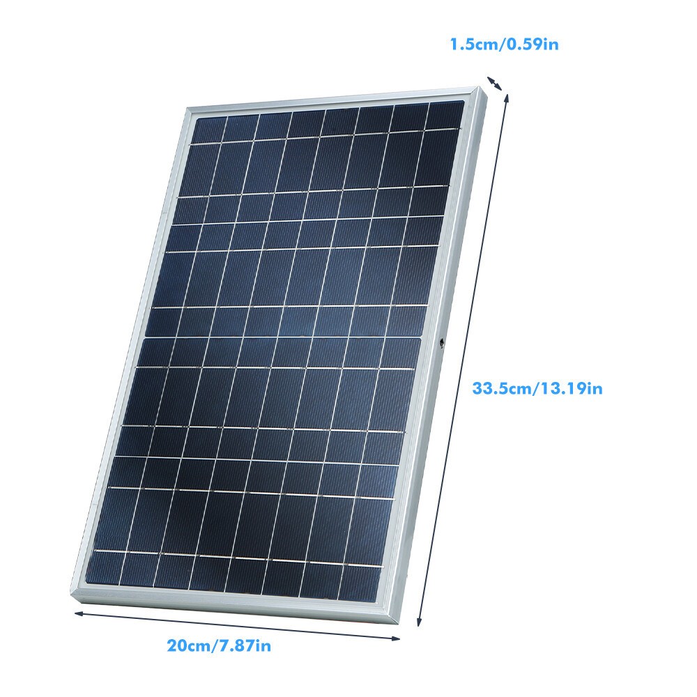 10 Watts Solar Panel Kit 12V 100A Battery Charger with Controller Caravan Boat