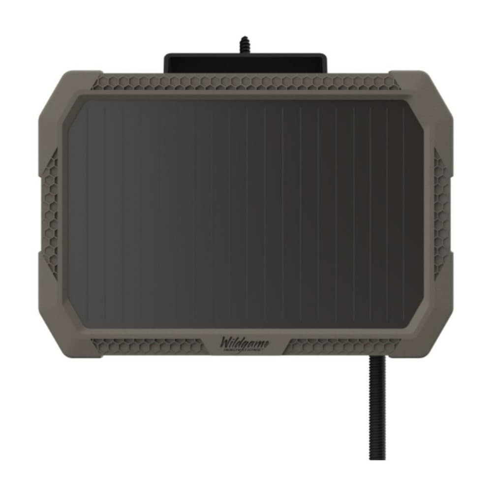Durable Sol-Pak Solar Battery Pack, 12V Solar Power Panel, Rechargeable Batte…