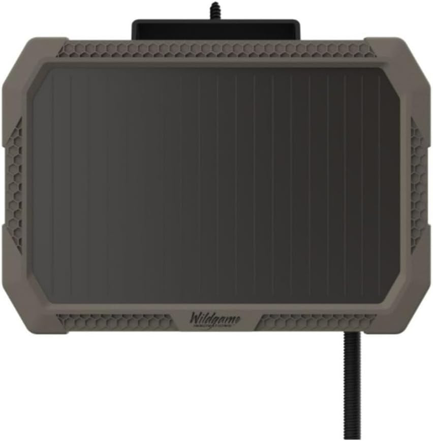 Durable Sol-Pak Solar Battery Pack, 12V Solar Power Panel, Rechargeable Battery