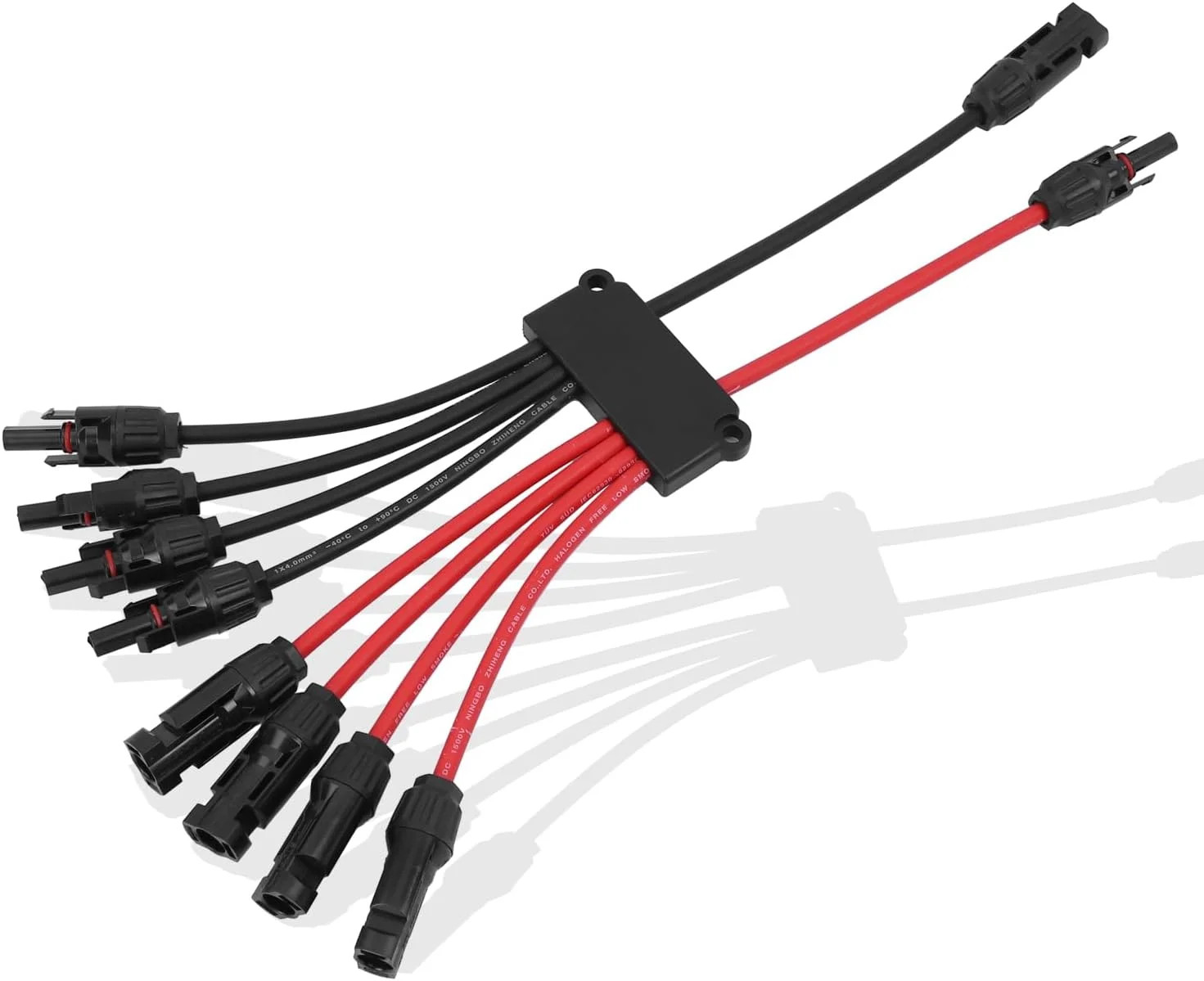 JXMXRPV Solar Connectors for 4 Solar Panels Tool Free Solar Panels Connectors