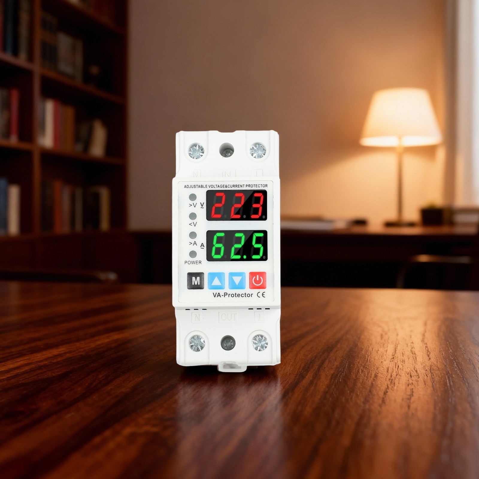40A 63A Digital Circuit Breaker With SelfResetting And Real Time Monitoring