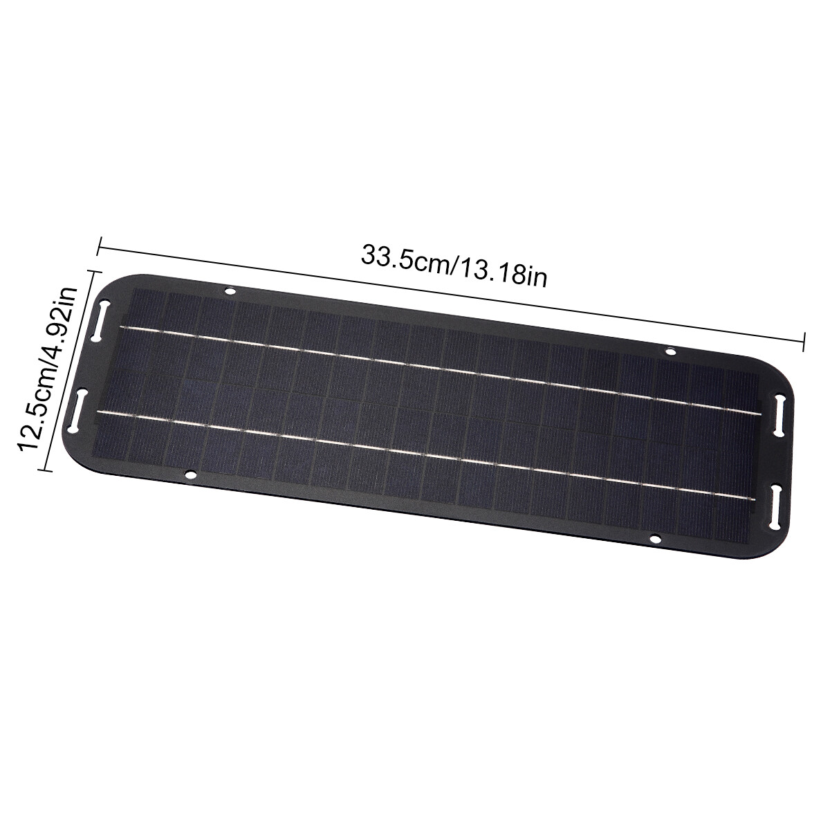 30W Solar Panel Kit 12V Trickle Charger Battery Charger Maintainer Car RV Boat