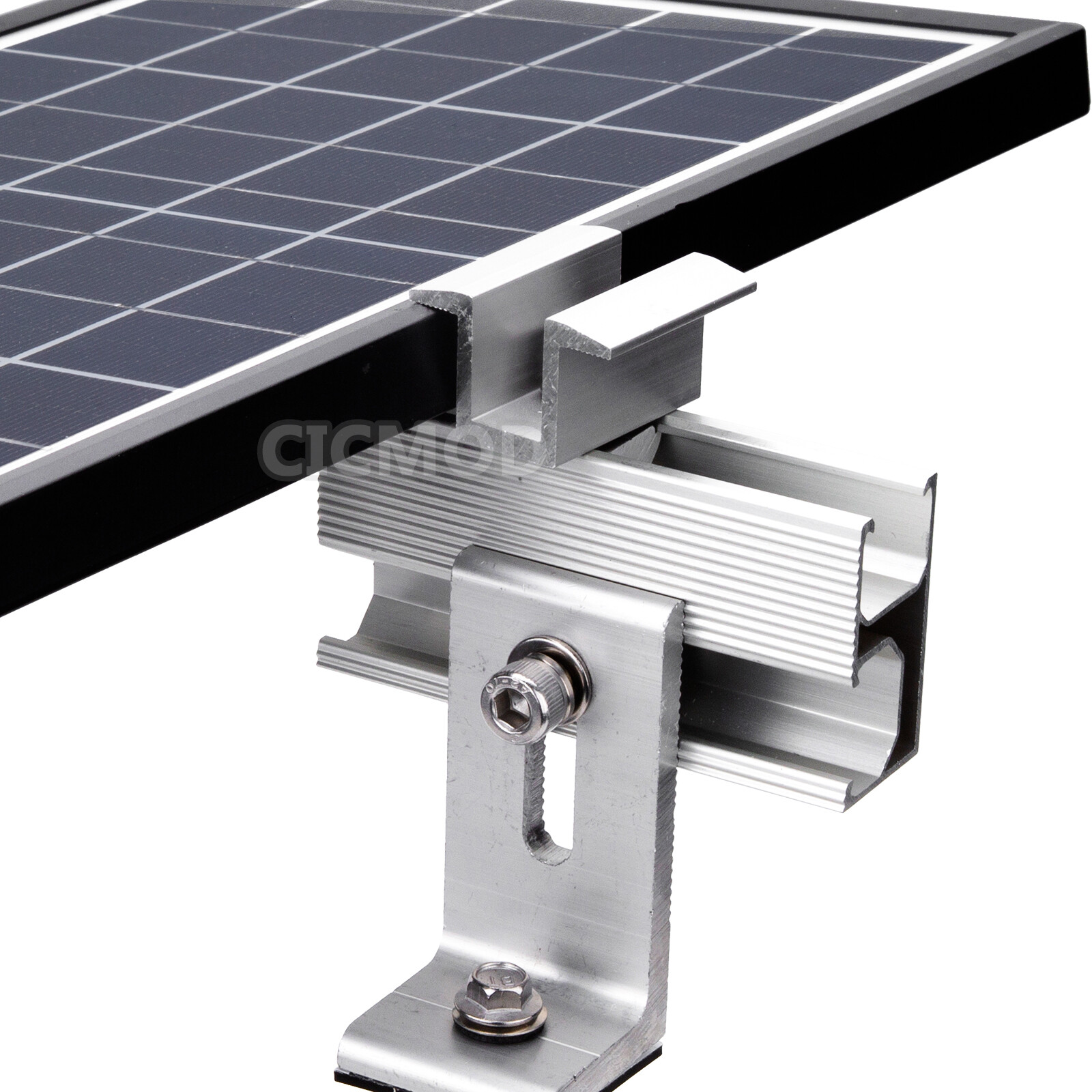 Solar Panel Mounting Brackets Kit Adjustable Roof System for 1-4PCS Solar Panels