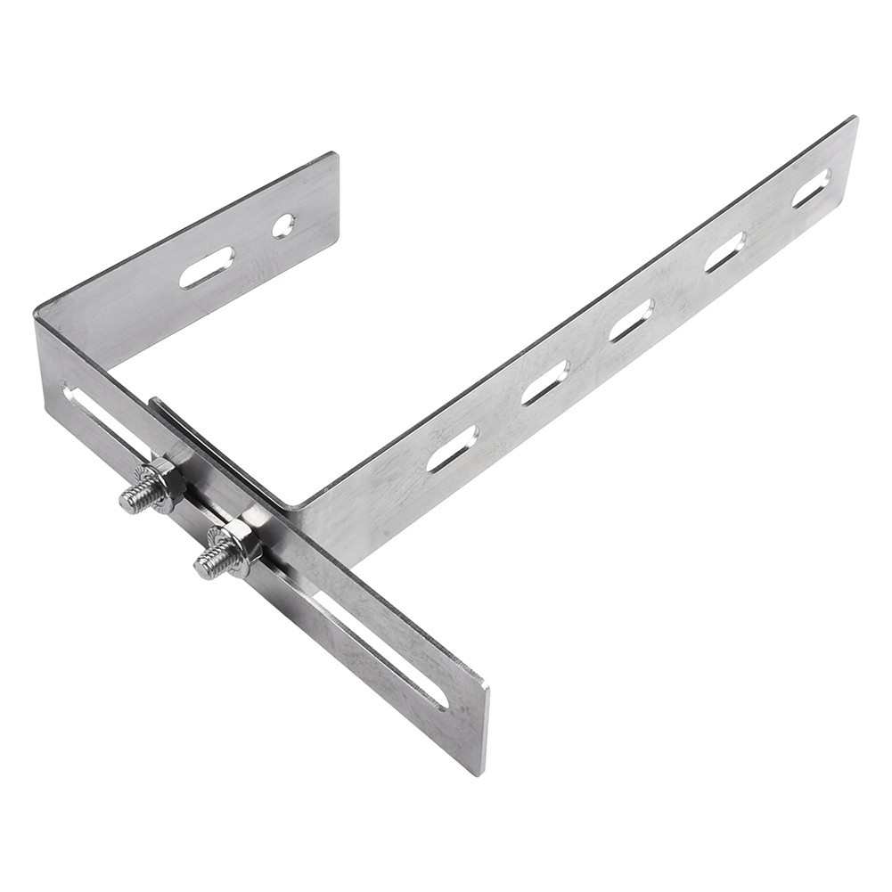 For Balcony Adjustable Solar Panel Holder Hooks Stainless Steel Mounting Kit