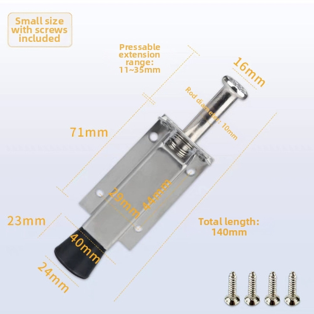Stainless Steel Door For stabilizer Foot Pedal with Non Scratch Rubber Base