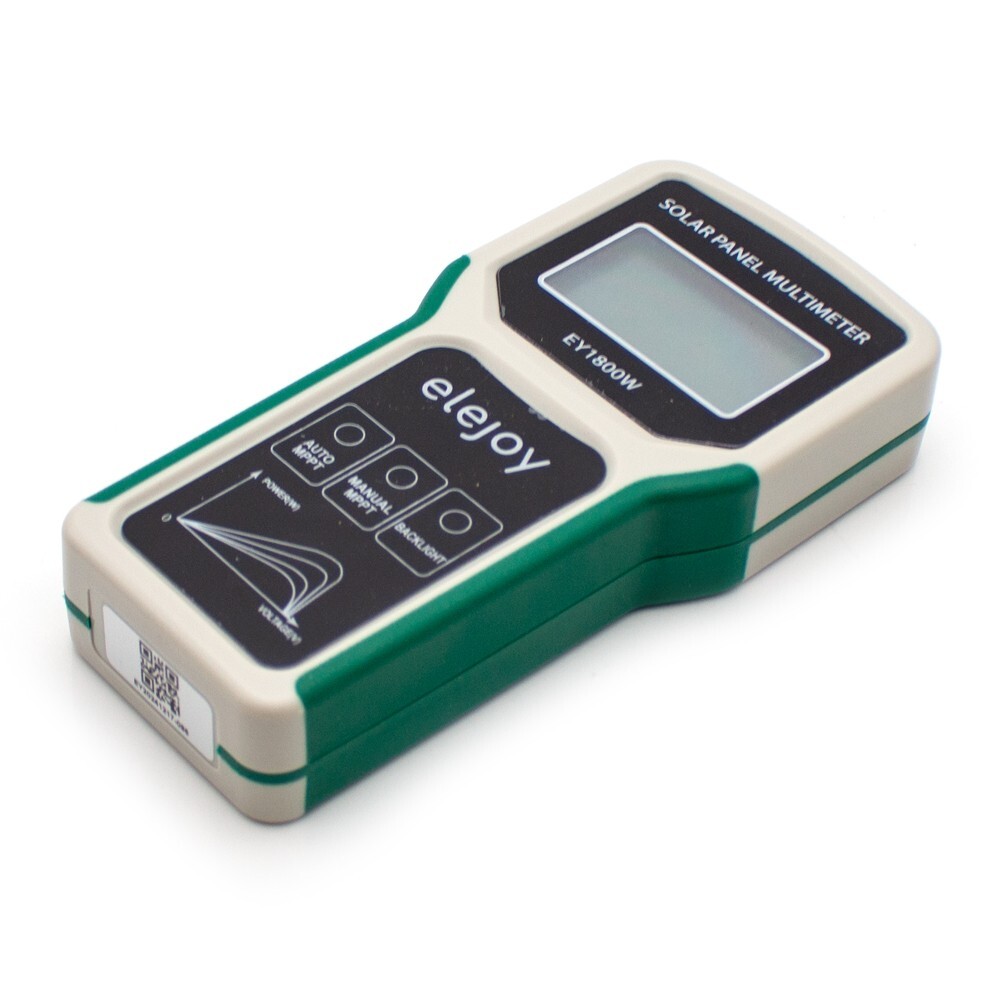 Solar Panel Multimeter MPPT Tester LCD Display VOC Testing Power Meter 5-1800W