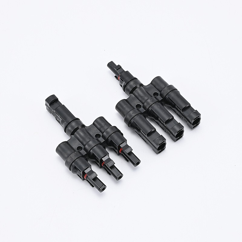 T Branch Solar Panel Cable 3 Branch Waterproof IP65 Solar Connector