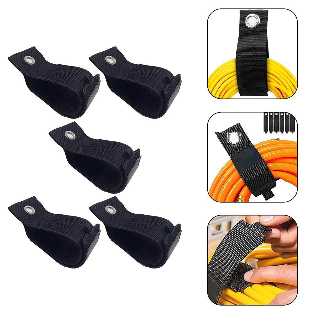 Nylon Storage Straps Set of 5 for Securing Items in For Trucks and Boats