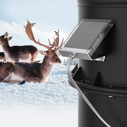 6V Solar Panel Battery Charger for Deer Feeder, 1.7W Waterproof Solar Panel with
