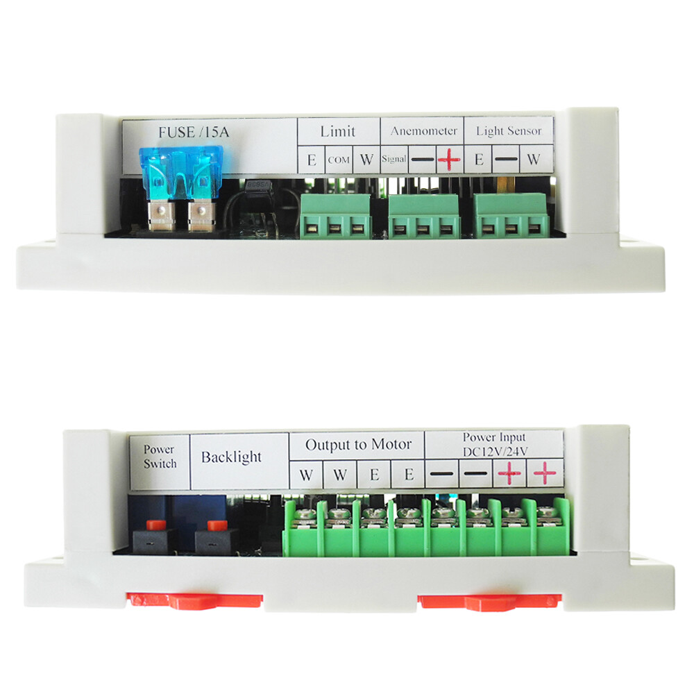 LCD Single/Dual Axis Solar Panel Tracker Controller W/ Relay Extension Module SJ