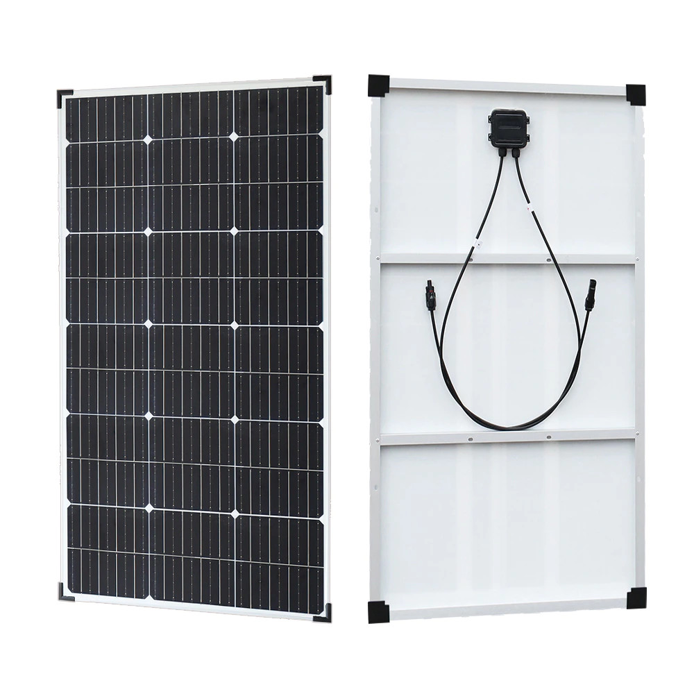 450W Solar panel kit home Battery Charger Controller Aluminum frame power system