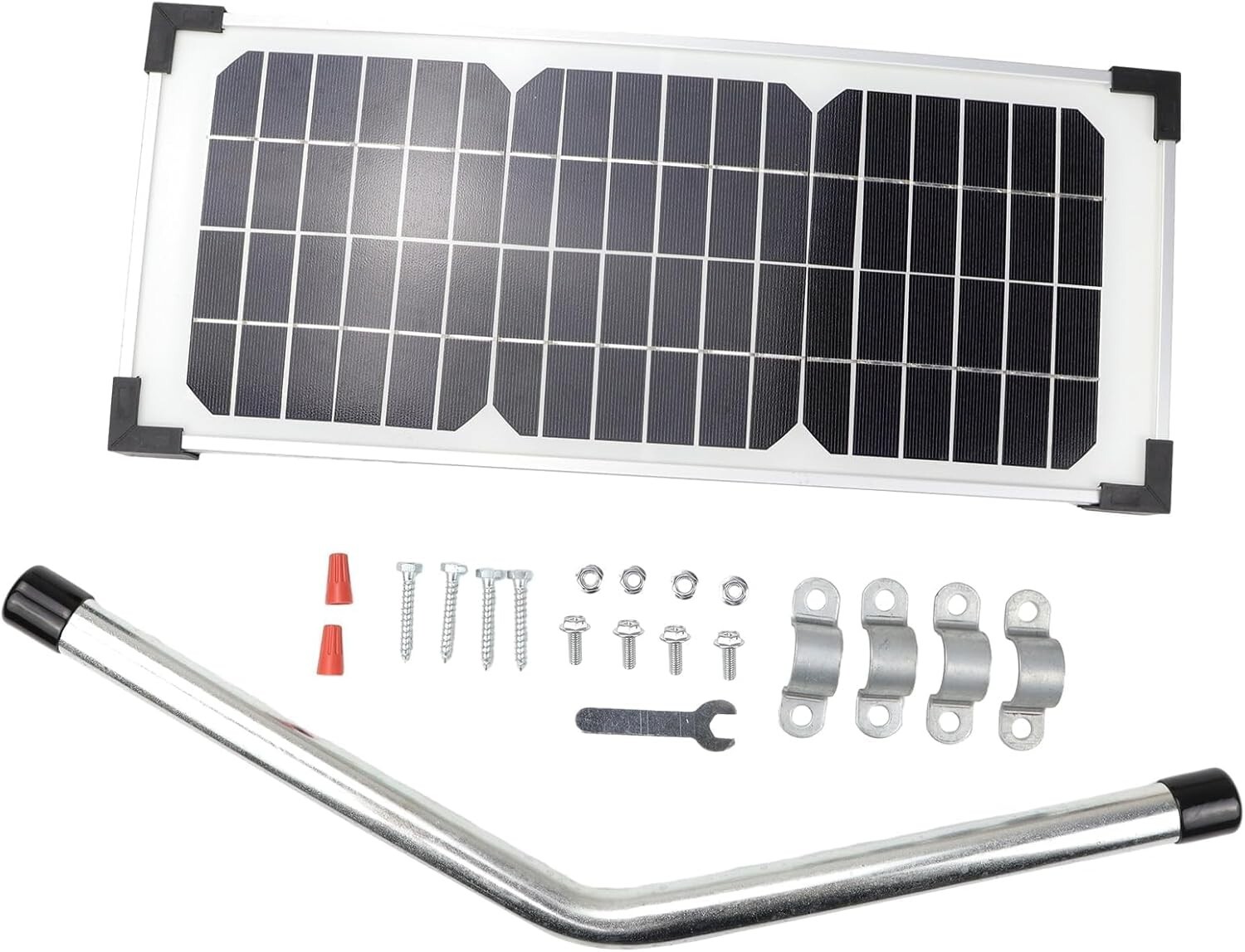 10 Watt Solar Panel Kit Replace FM123 for Mighty Mule FM200 FM350 MM262 MM560