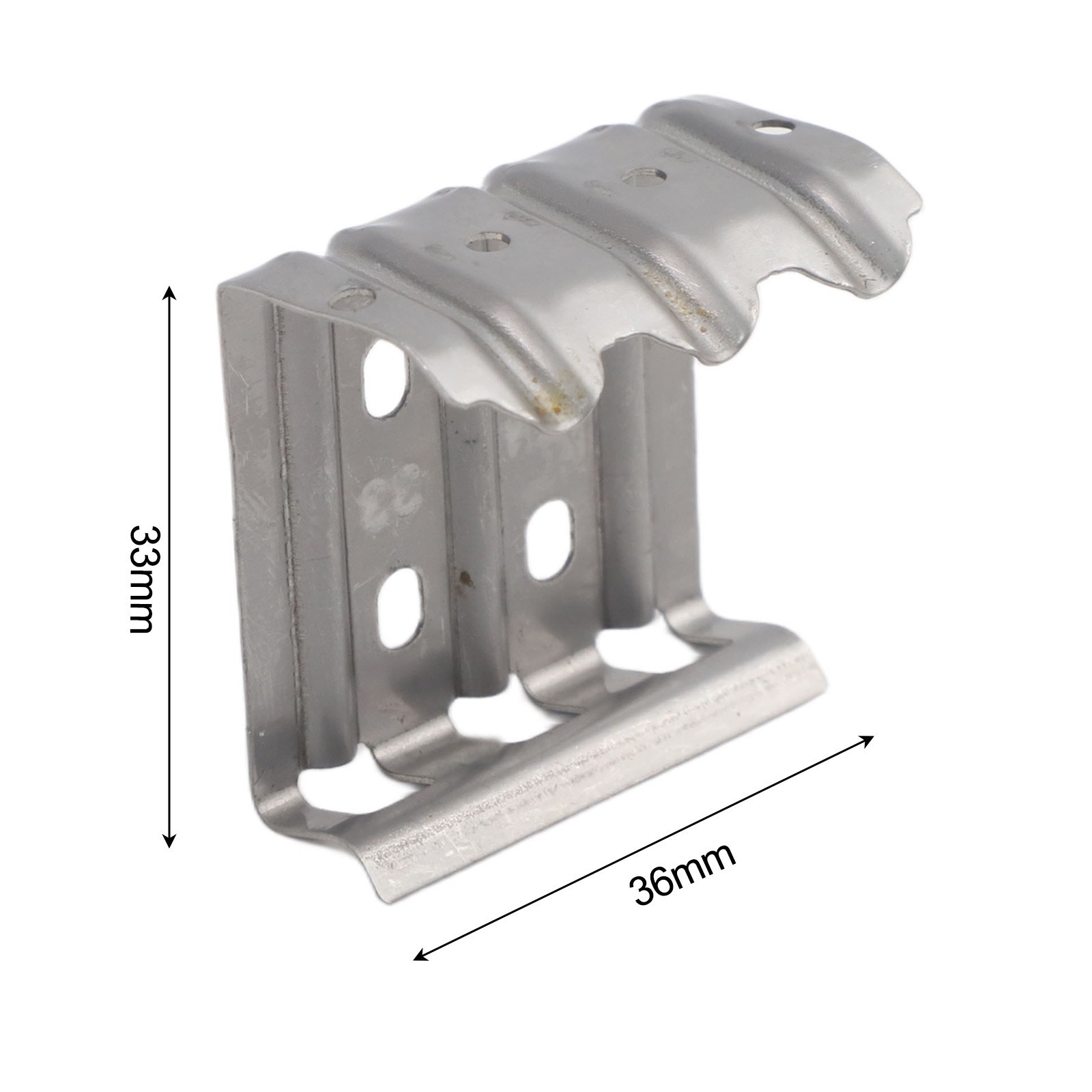 50pcs 304 Stainless Steel Water Guide Clips for Solar Panels Efficient Drainage