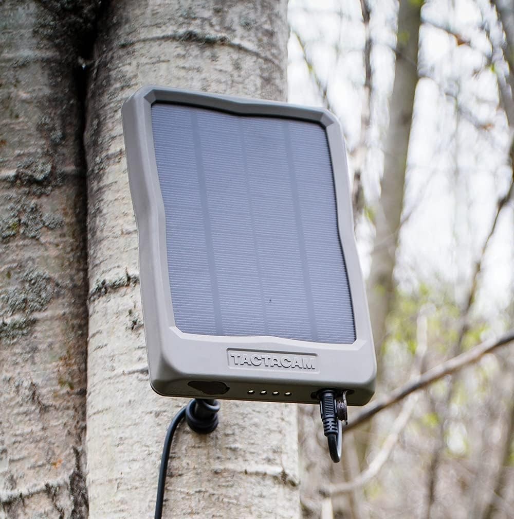 Reveal Solar Panel for Cellular Trail Cameras – High Efficiency, USB Connecto…