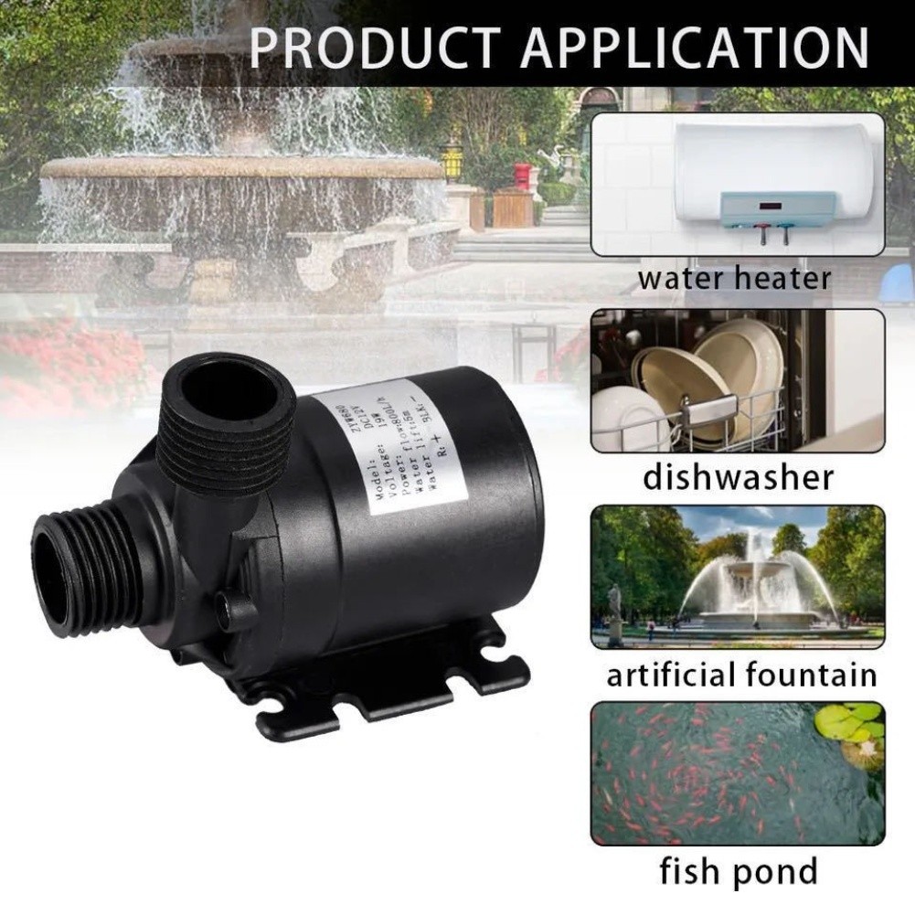 Solar Water Pump 800L/H Flow Polycrystalline Silicon Panel Long Service Life