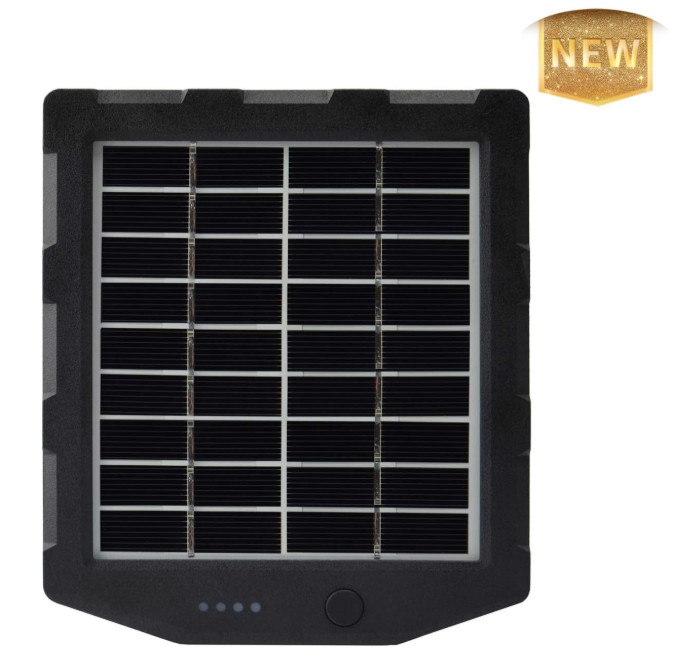 Panel solar para cámara de rastreo, kit de cargador solar de 12 V/1 A y 6 V/1,5