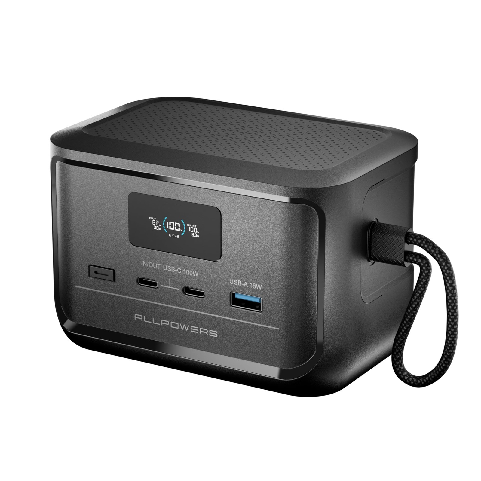 ALLPOWERS SOLAX P100 Portable Power Station 99WH USB-C 100W Mini Generator LFP