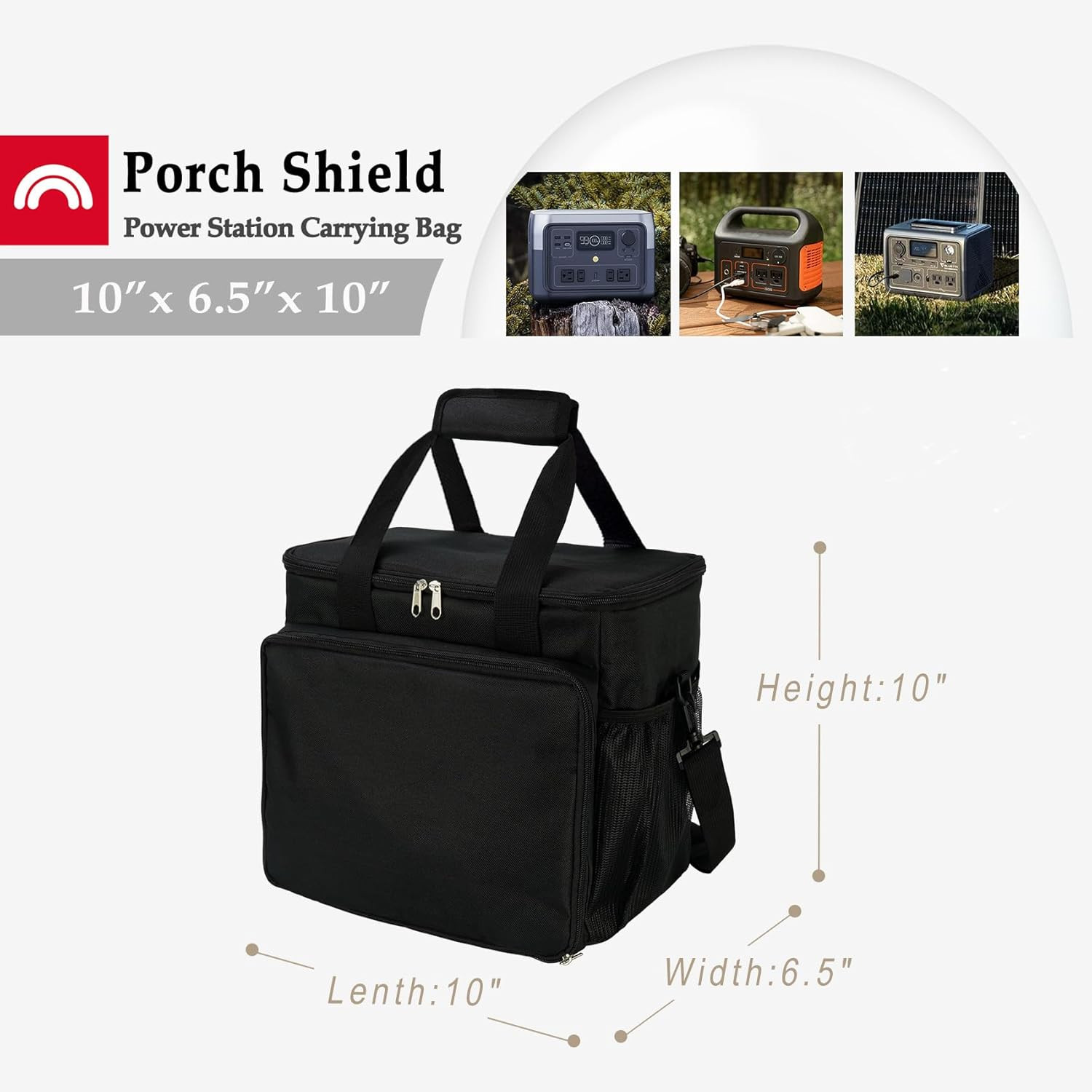 Portable Power Station Carrying Storage Bag for Jackery Solar Generator Explorer