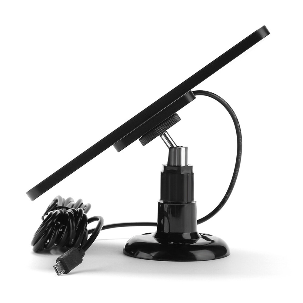 4W Solar Panel Charger for Ring,Eufycam,Wyze,Reolink Rechargeable Battery Cam