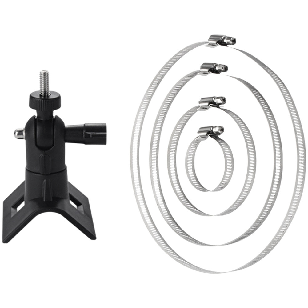 360 Degree Rotation Outdoor Camera Mount Bracket for Cylindrical Pole Use