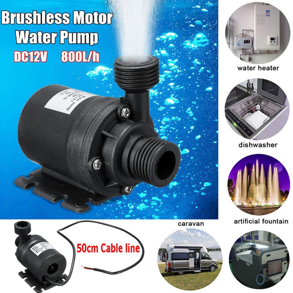 800L/H Water Circulation 20W Solar Water Pump Environmentally Friendly