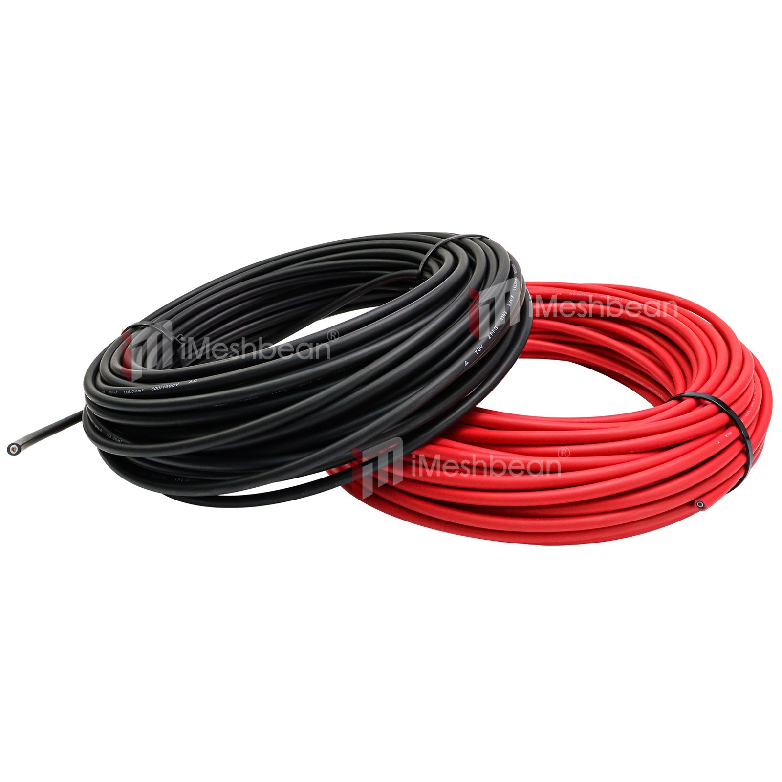 200ft Solar Panel Extension Cable 10AWG 6mm² Tinned Copper PV Cable Solar Wire