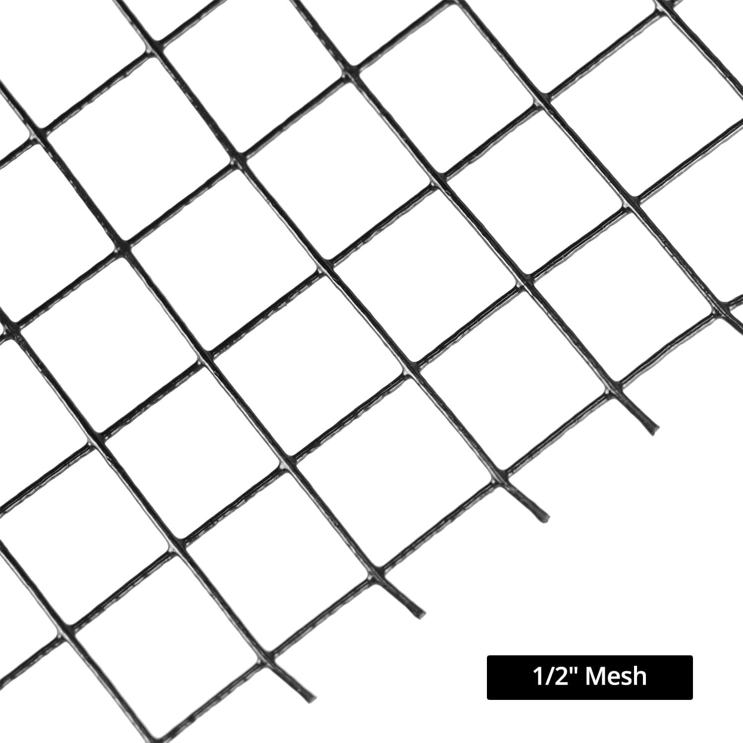 6″ X 100′ Solar Panel Roof Protection Net, 1/2 Inch Mesh for Perimeter Protectio