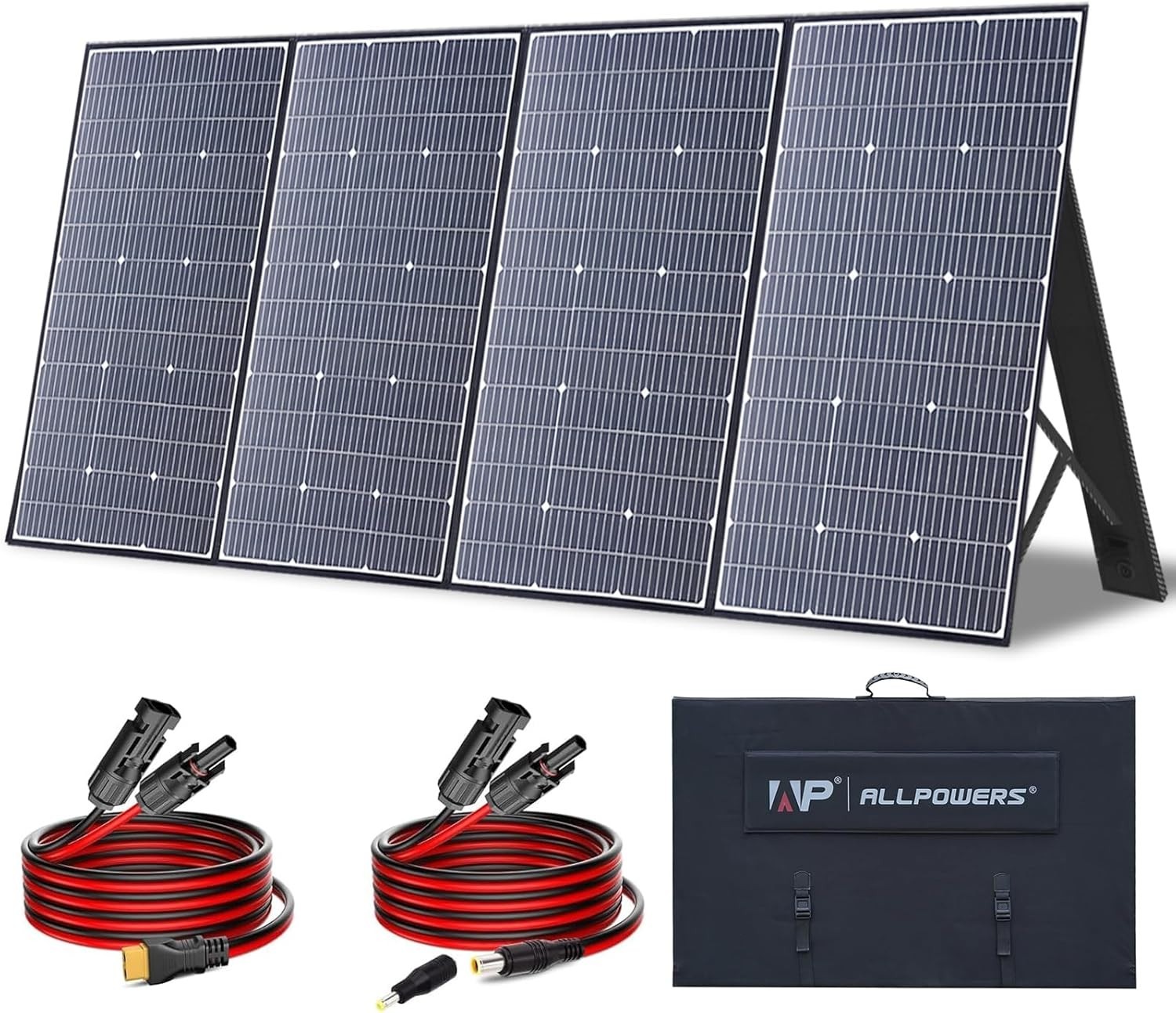 ALLPOWERS SP037 400W Portable Solar Panel with Adjustable Kickstand, High Effic