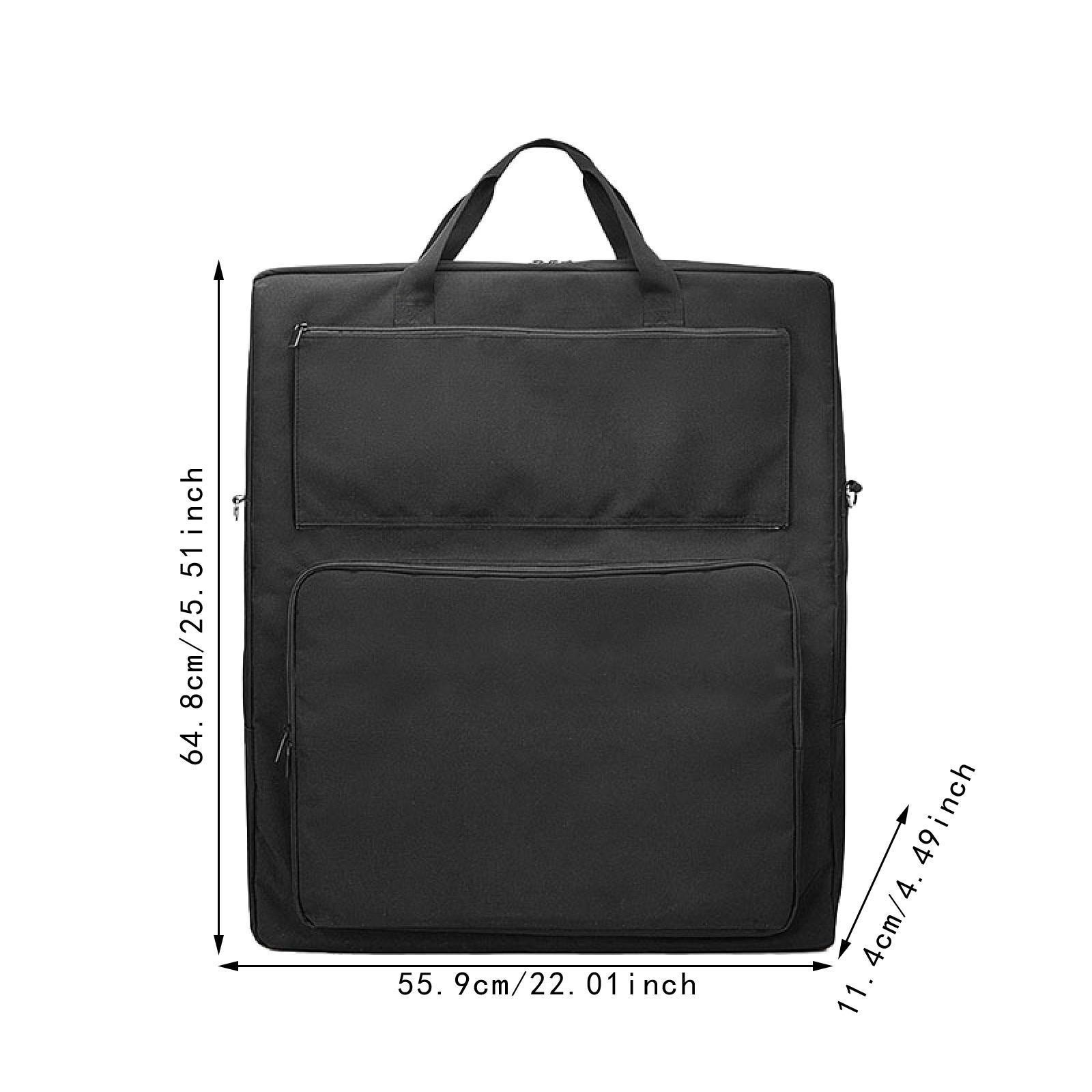 Solar Panel Storage Bag with Strap Waterproof Portable Utility Travel Case Solar