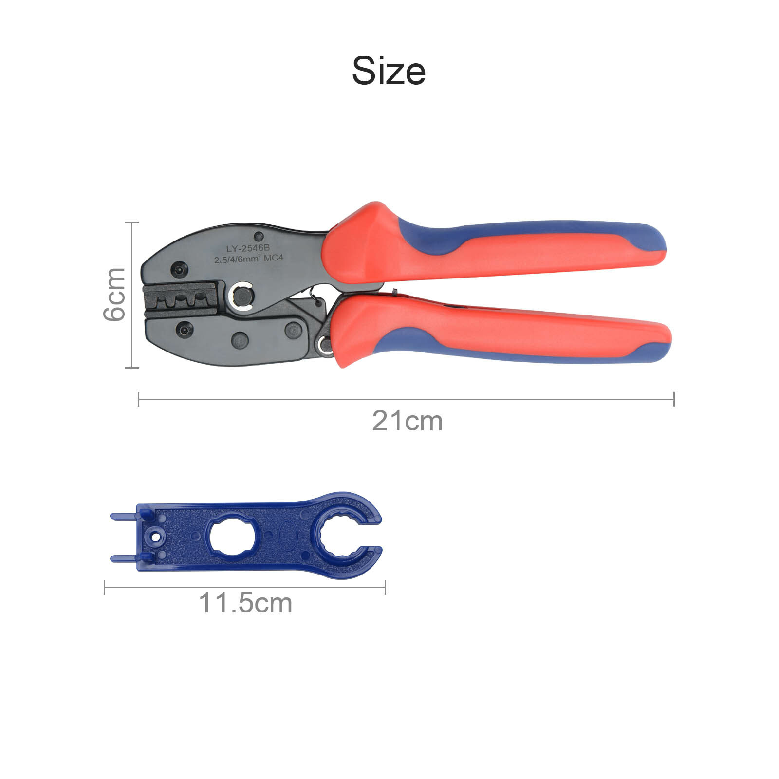 Panel Cable Connector Solar Crimper PV Crimping Pliers Cable Terminals Tool New