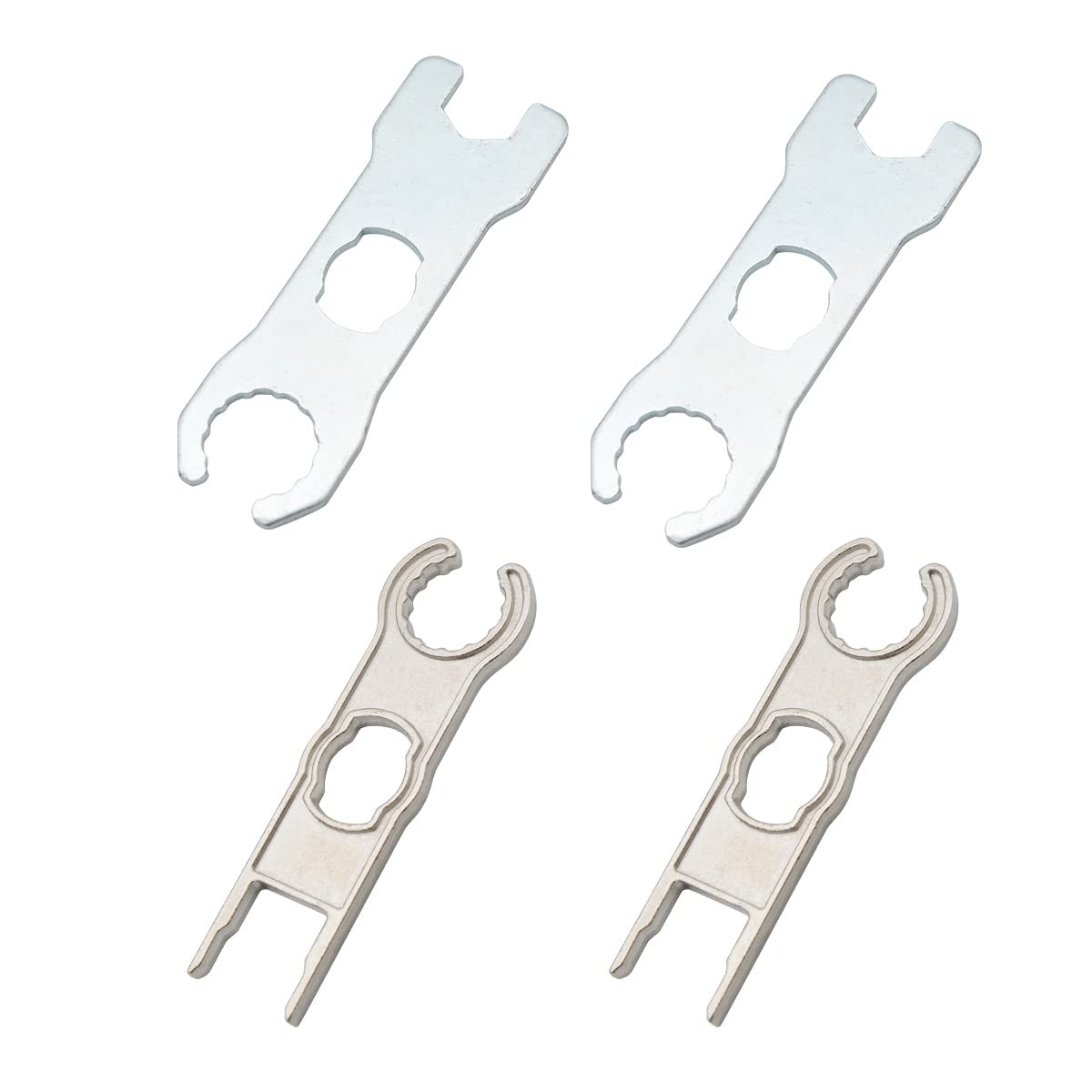2 Pairs Solar Metal Spanner WrenchSolar Panel Connector Tools Assembly and Di…
