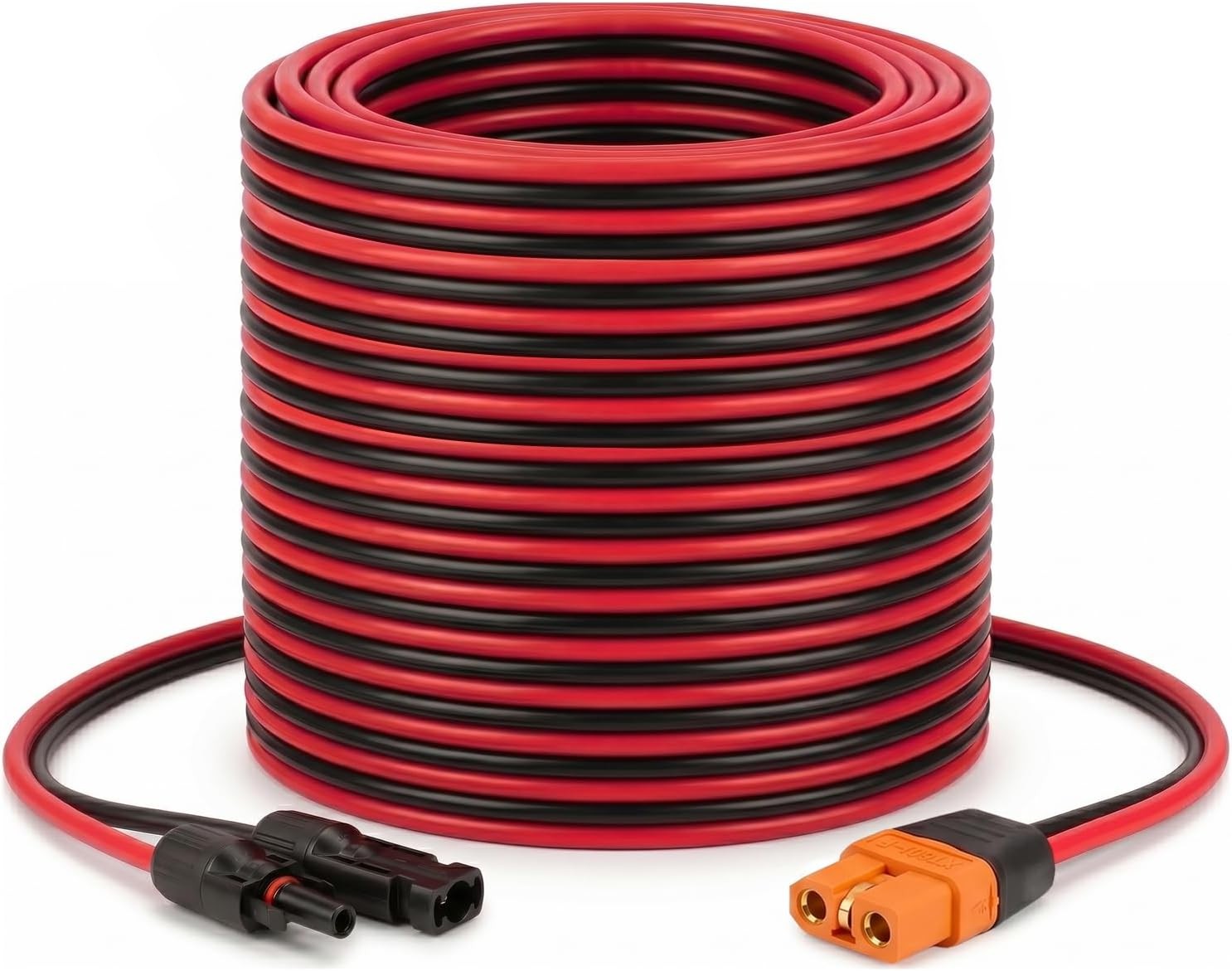 Solar to XT60i Cable 10AWG 30FT Solar Panel to XT60i Adapter Connector XT60i-F
