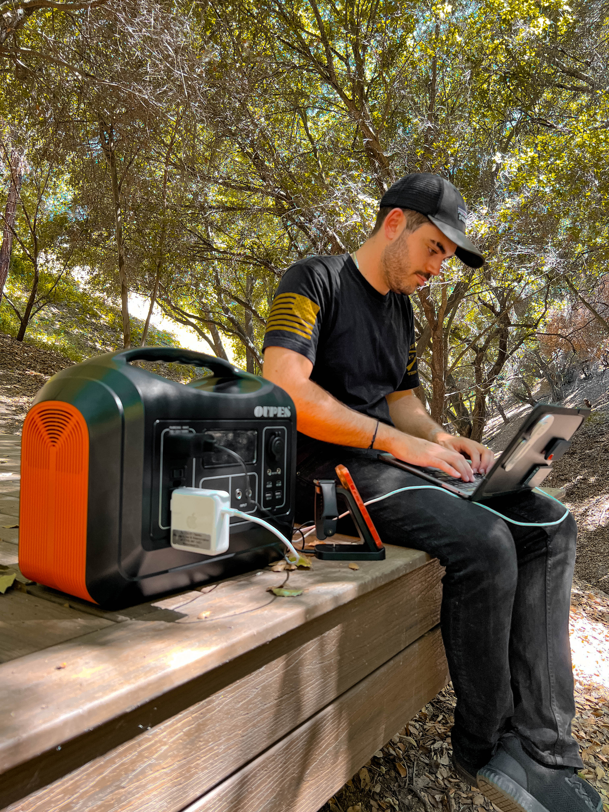 OUPES 1800w Portable Power Station 1800W/1488Wh Solar Generator LiFePO4 Battery