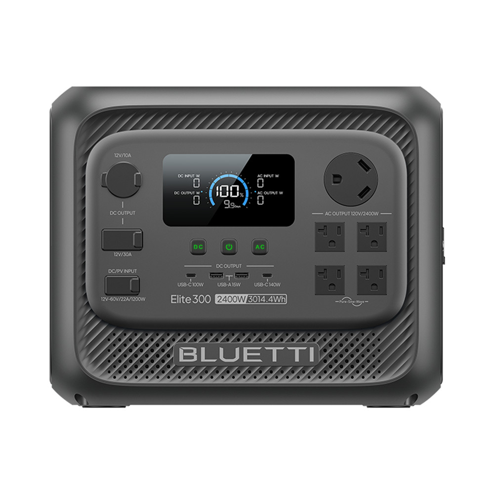 BLUETTI Elite 300 3014Wh Portable Power Station Generator+560W Car Charger