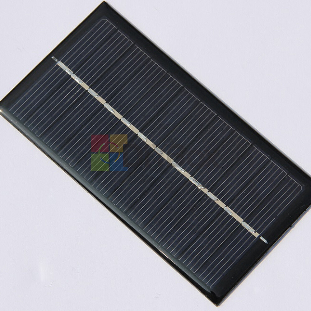 Mini Mono Solar Panel Small Solar Cell PV Module Charger 0.5V-12V 100mA-300MA