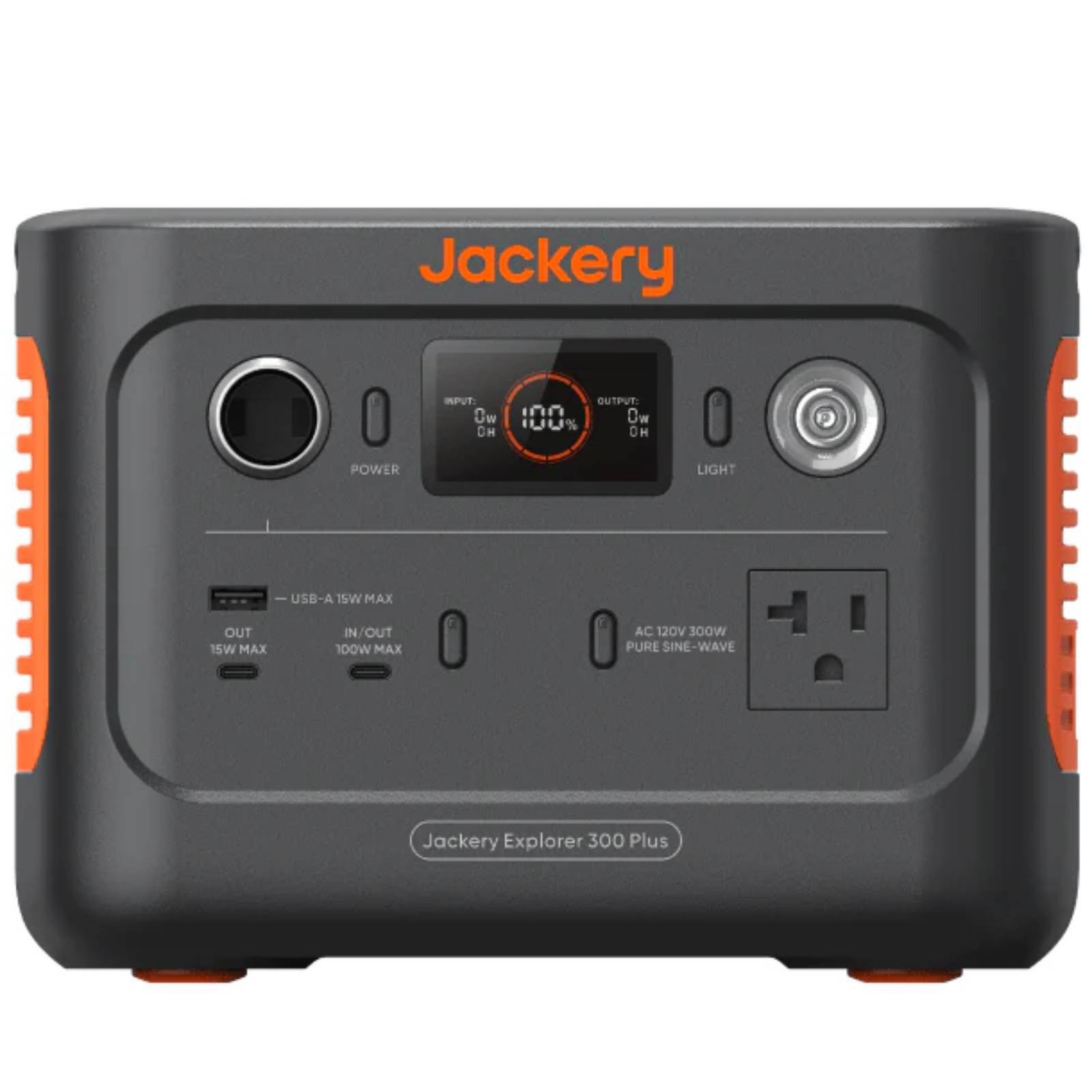 Jackery Explorer 300 Plus Solar Generator + SolarSaga 100W Portable Solar Panel