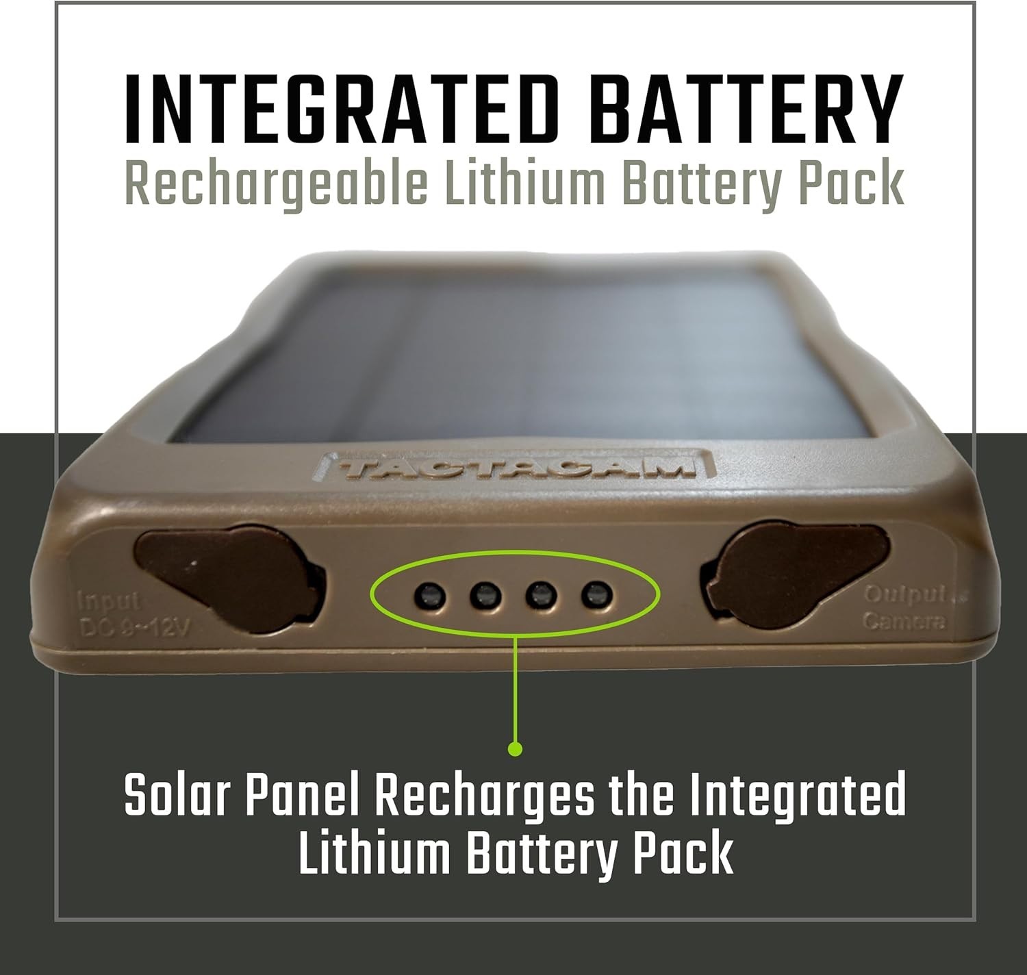 Reveal Solar Panel for Cellular Trail Cameras – High Efficiency, USB Connecto…
