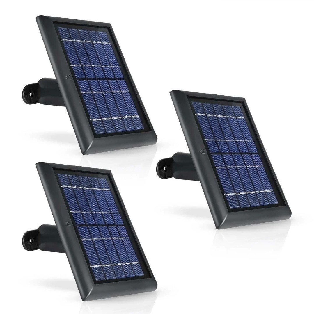 Wasserstein Solar Panel with 13.1ft/4m Cable Compatible with Arlo Essential 3 Pa