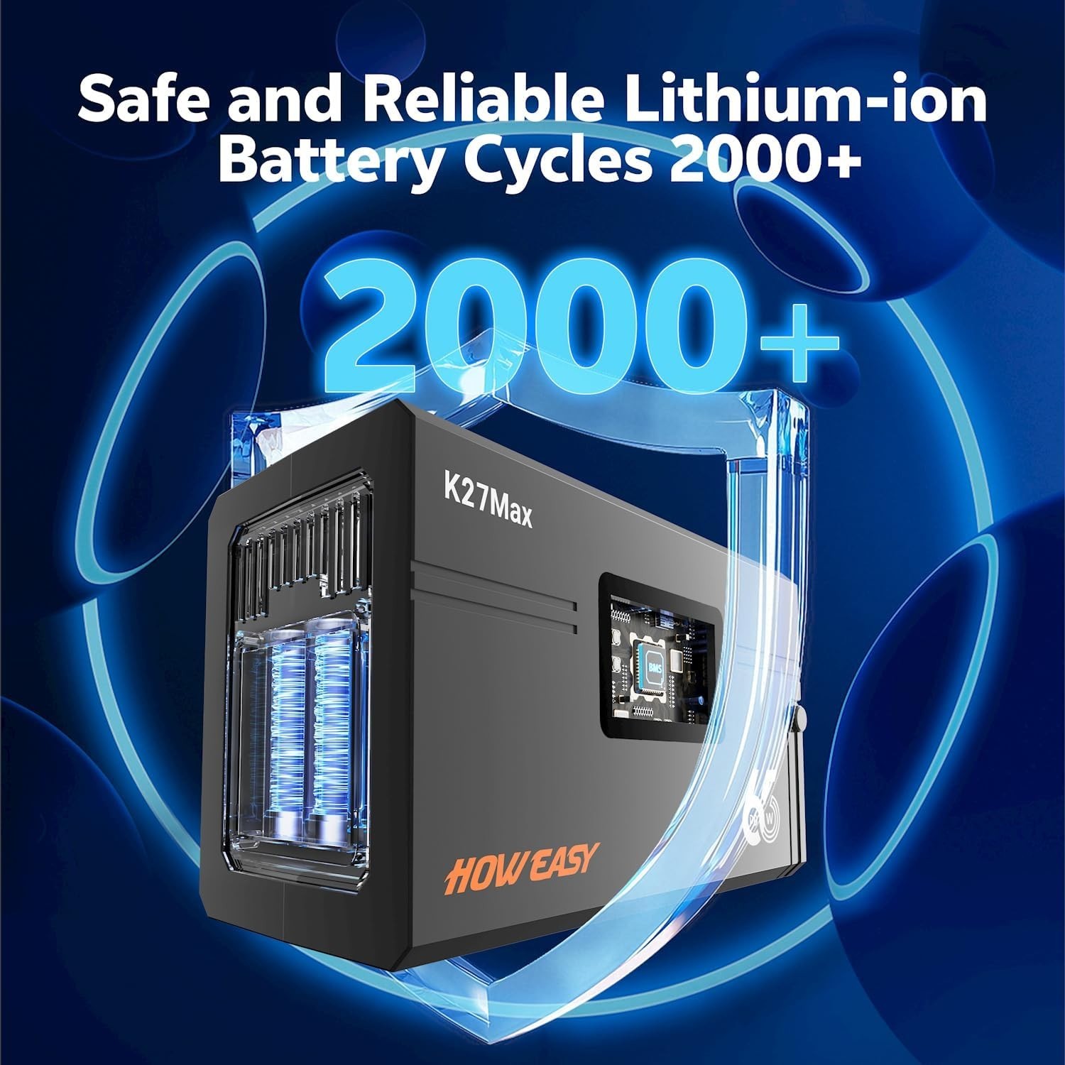 Portable Power Station 135W Solar Generator – 98Wh Lithium Battery, 2 AC Outlets